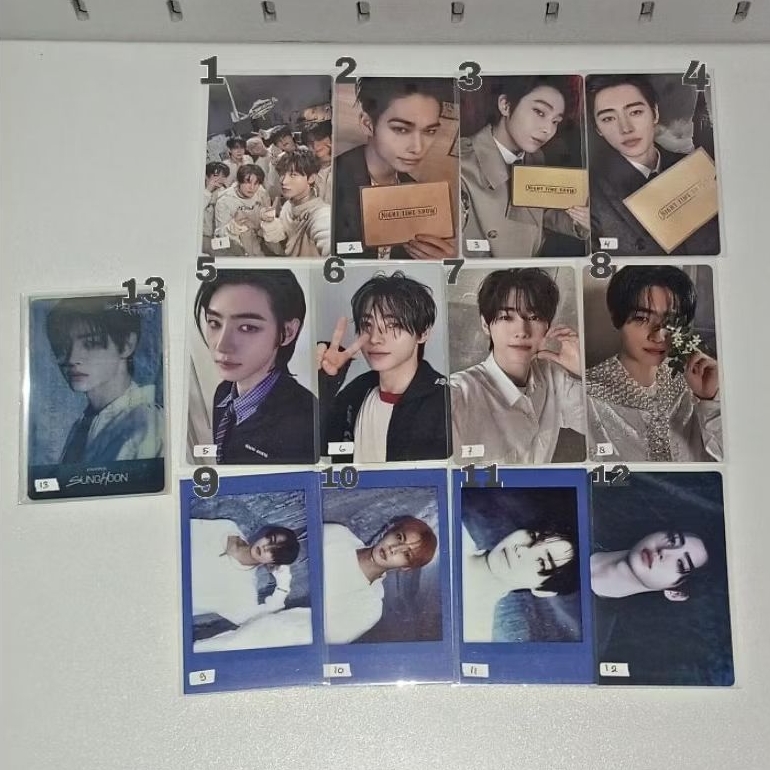 PHOTOCARD OFFICIAL SUNGHOON ENHYPEN DESIRE: UNLEASH ROMANCE UNTOLD DAY DREAM WEVERSE