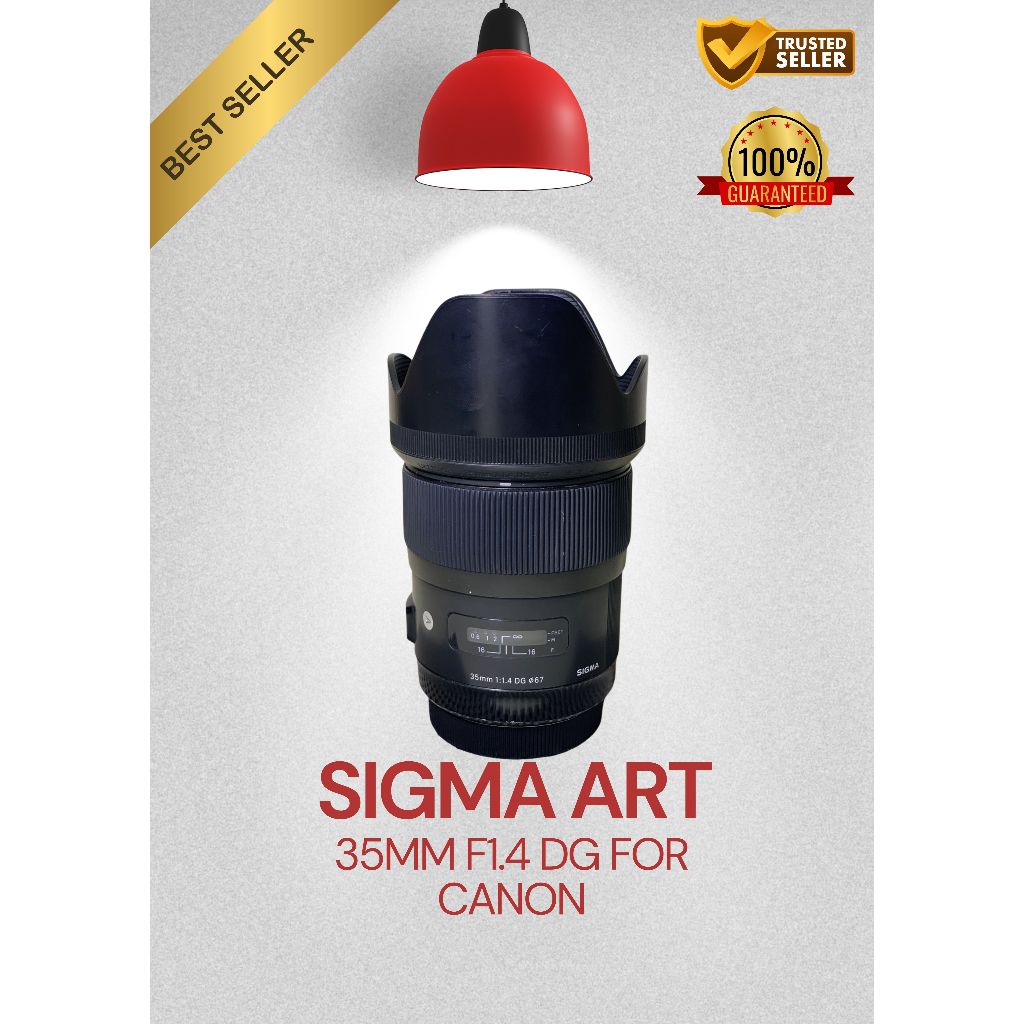 SIGMA ART 35MM F1.4 FOR CANON