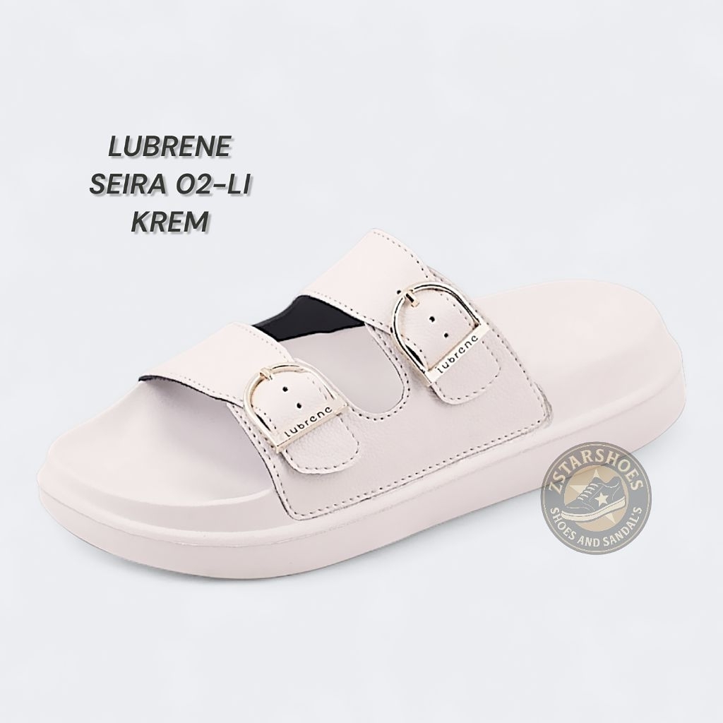 LUBRENE SEIRA 02-LI Sandal Slide Wanita Ringan Lubrene Original