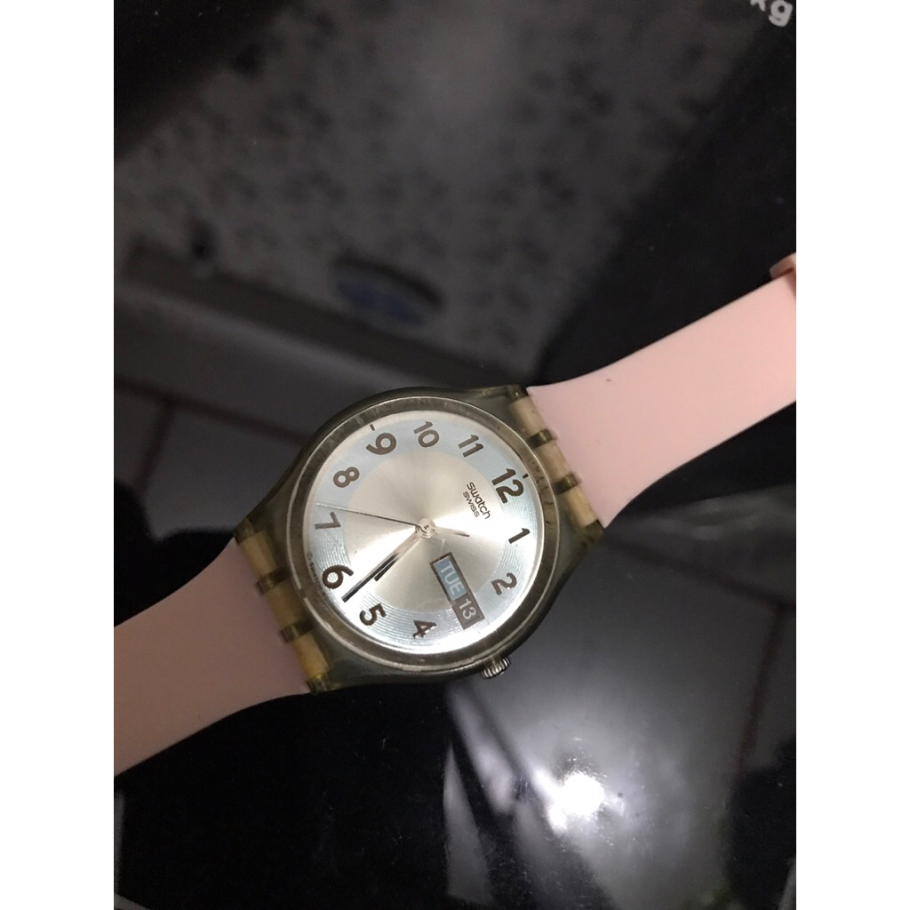 Jam swatch Standart gen Dm34 Original second