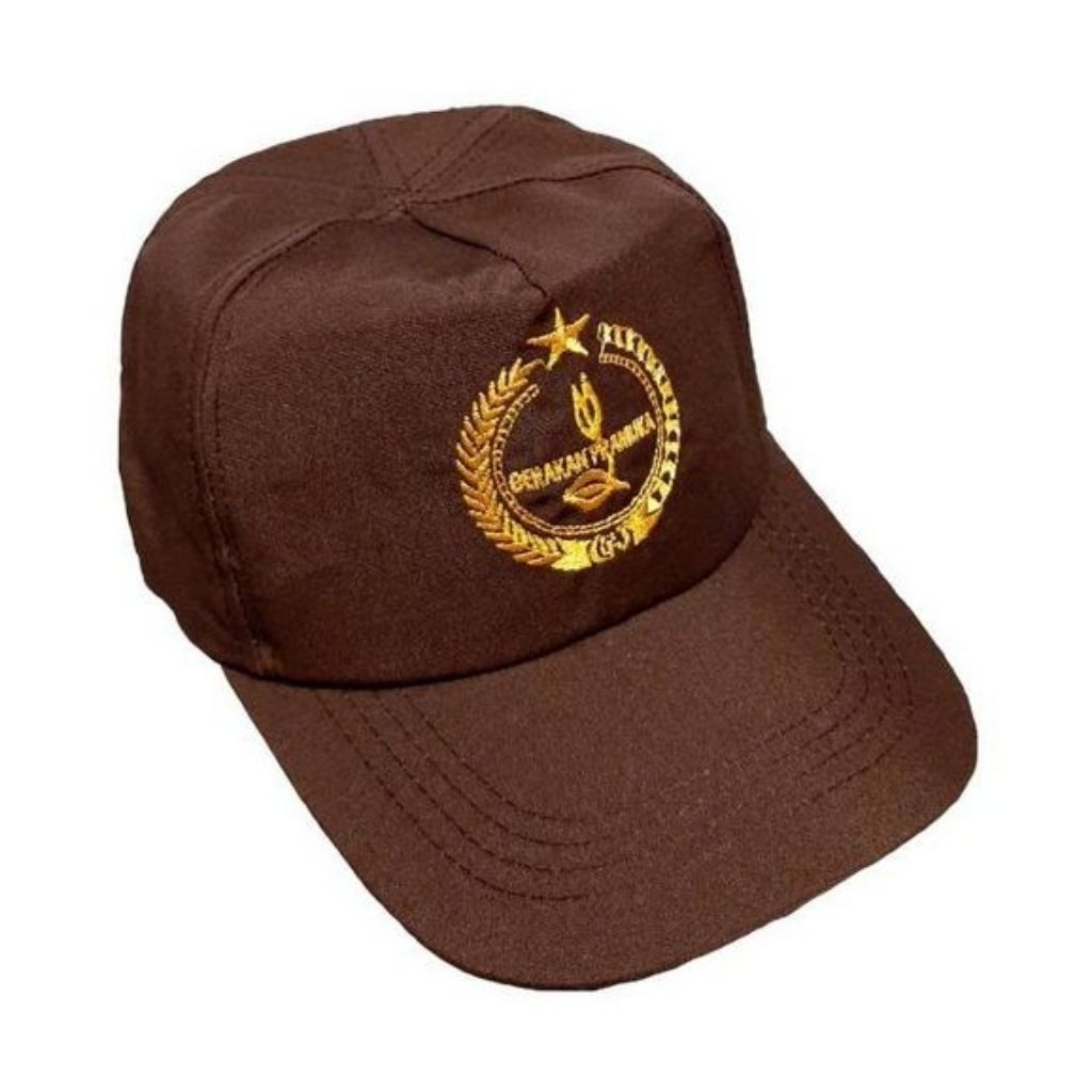 Topi Lapangan Pramuka SD SMP - Topi Pet Pramuka