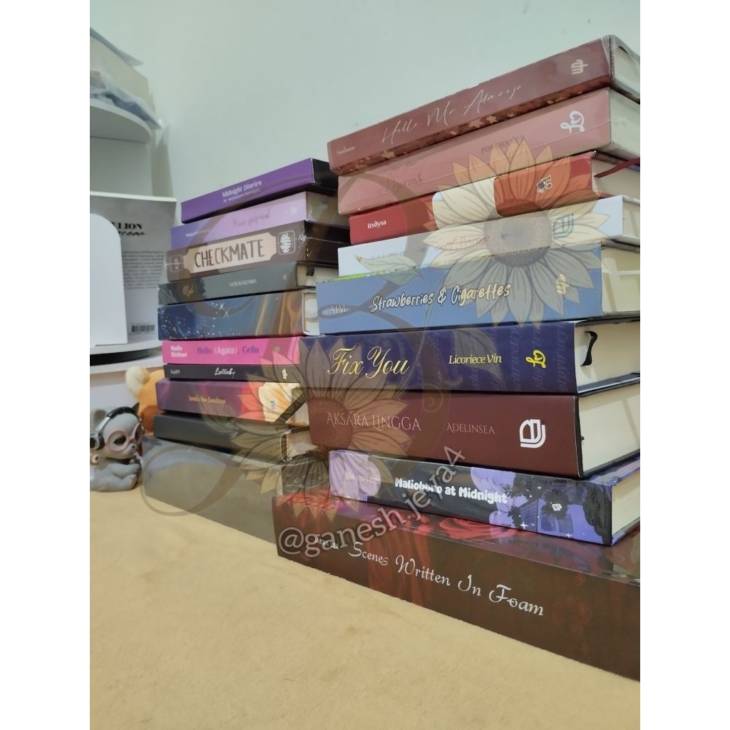 PRELOVED NOVEL HARD COVER