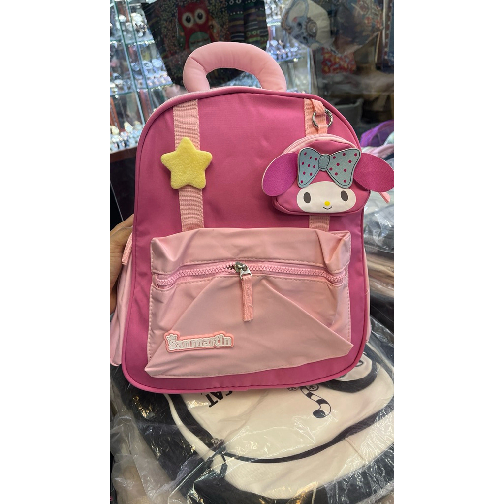 Tas Backpack Karakter Anak - Pink Fushia