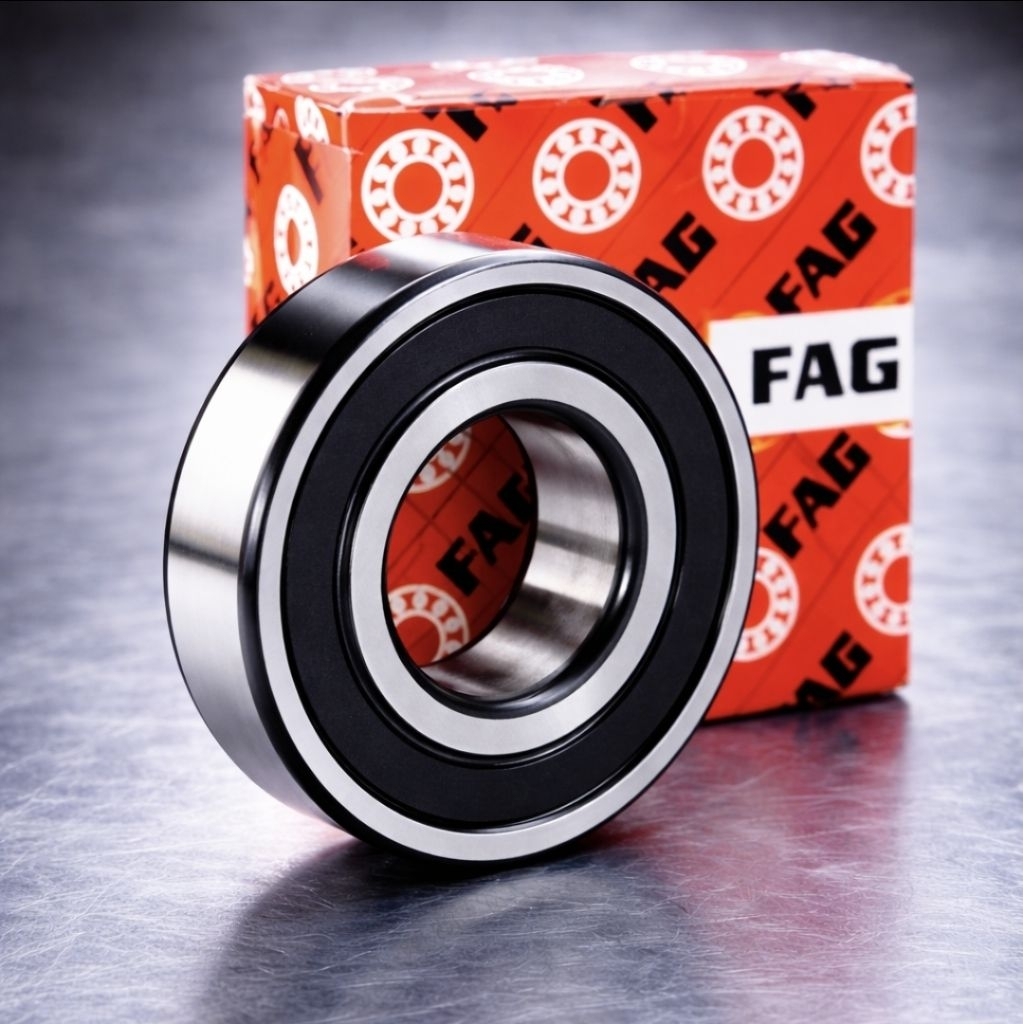 BEARING 6301 10mm 2RSR TUTUP KARET 6301 AS 10MM F A G  MOTOR
