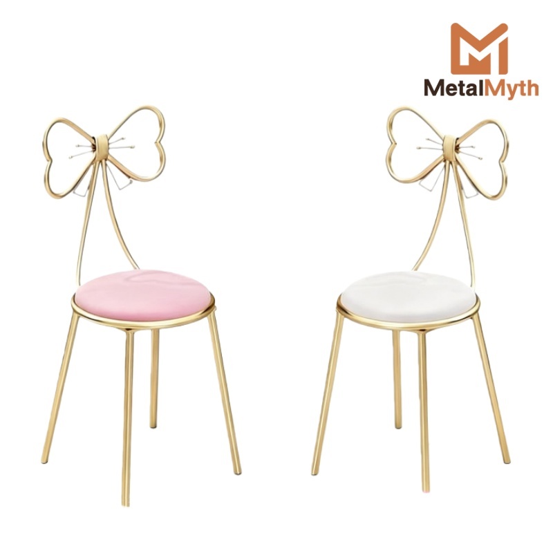 MetalMyth Kursi Rias Kursi Estetik Kursi Meja Rias Kursi Makeup Kursi Rias Minimalis Kursi Elegan Mu