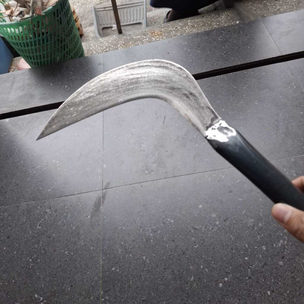 Arit Baja Gergaji Slendang Pembersih Perkebunan gagang pipa besi