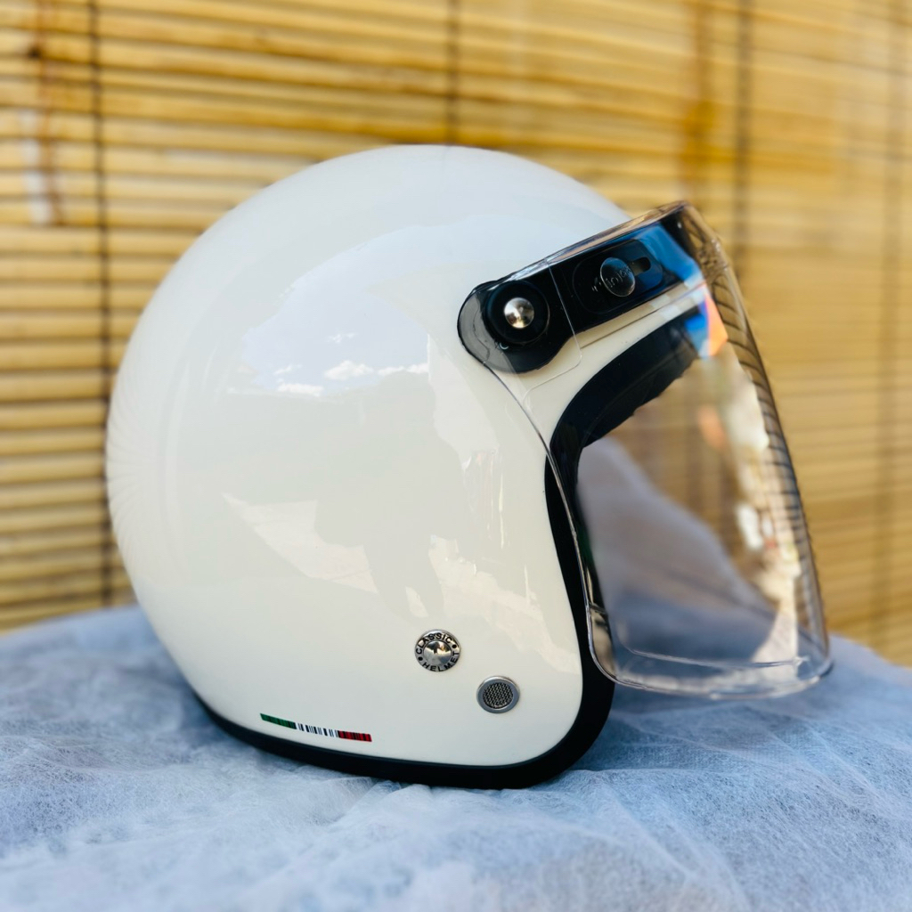 HELM BOGO RETRO ORI DAG FREE KACA SNAIL | FREE PACKING BOX