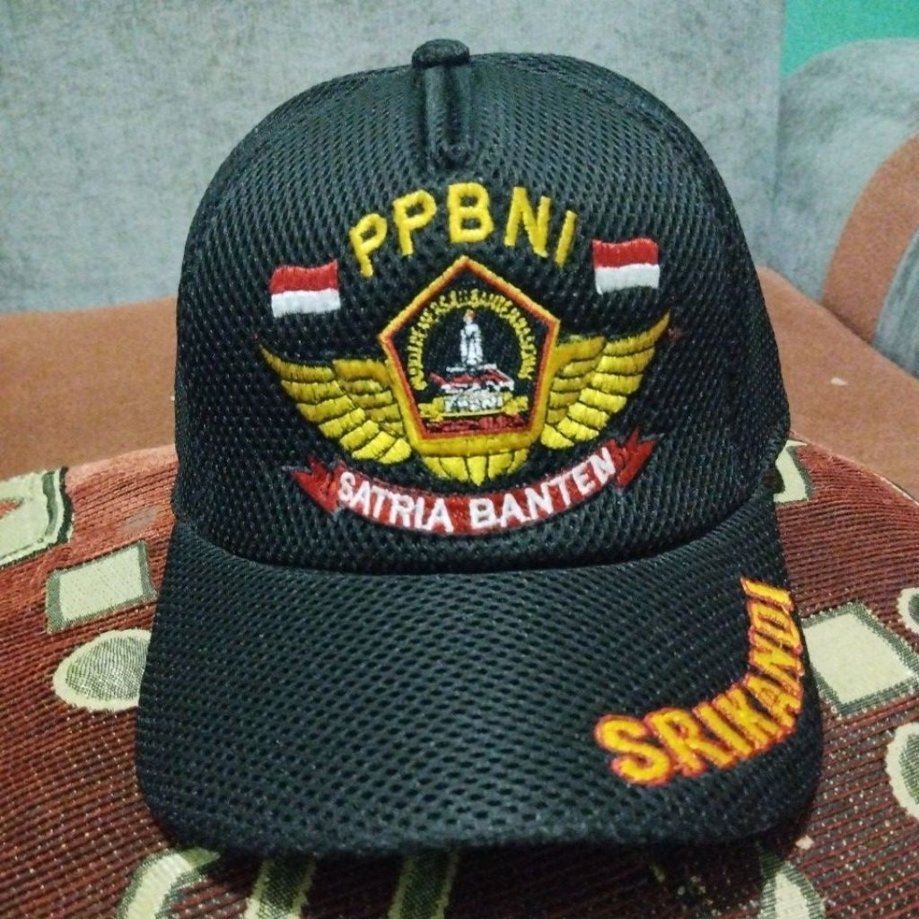 TOPI PPBNI SATRIA BANTEN lidah Srikandi logo PPBNI sayap