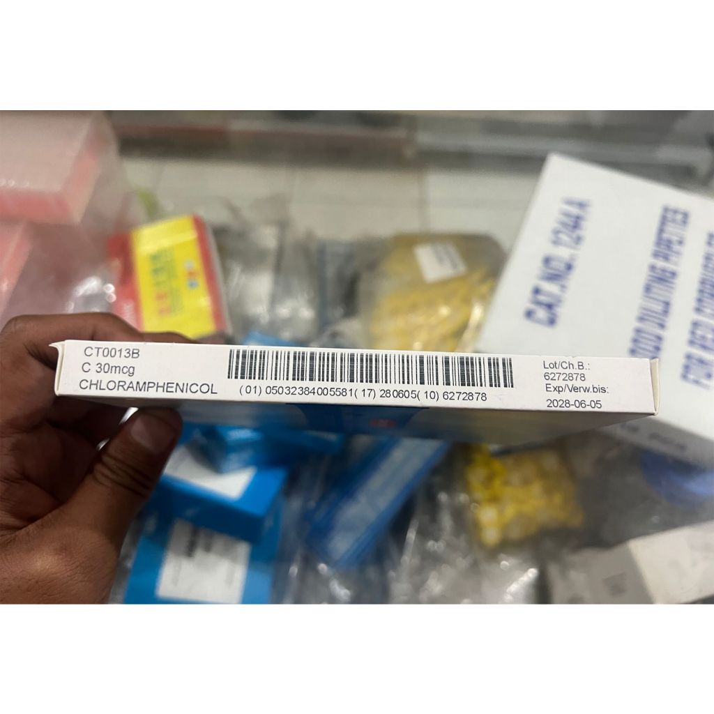 Chloramphenicol Antibiotic Discs 30mcg | CT0013B