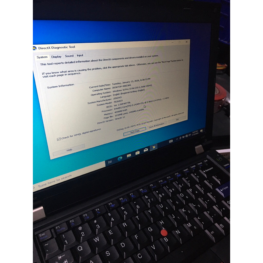 Lenovo Thinkpad L421