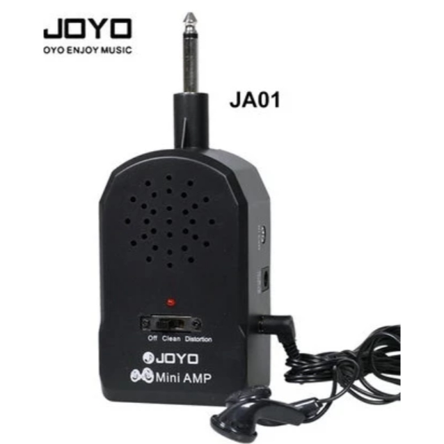 amply mini gitar portable efek clean & distorsi  praktis kenceng suaranya