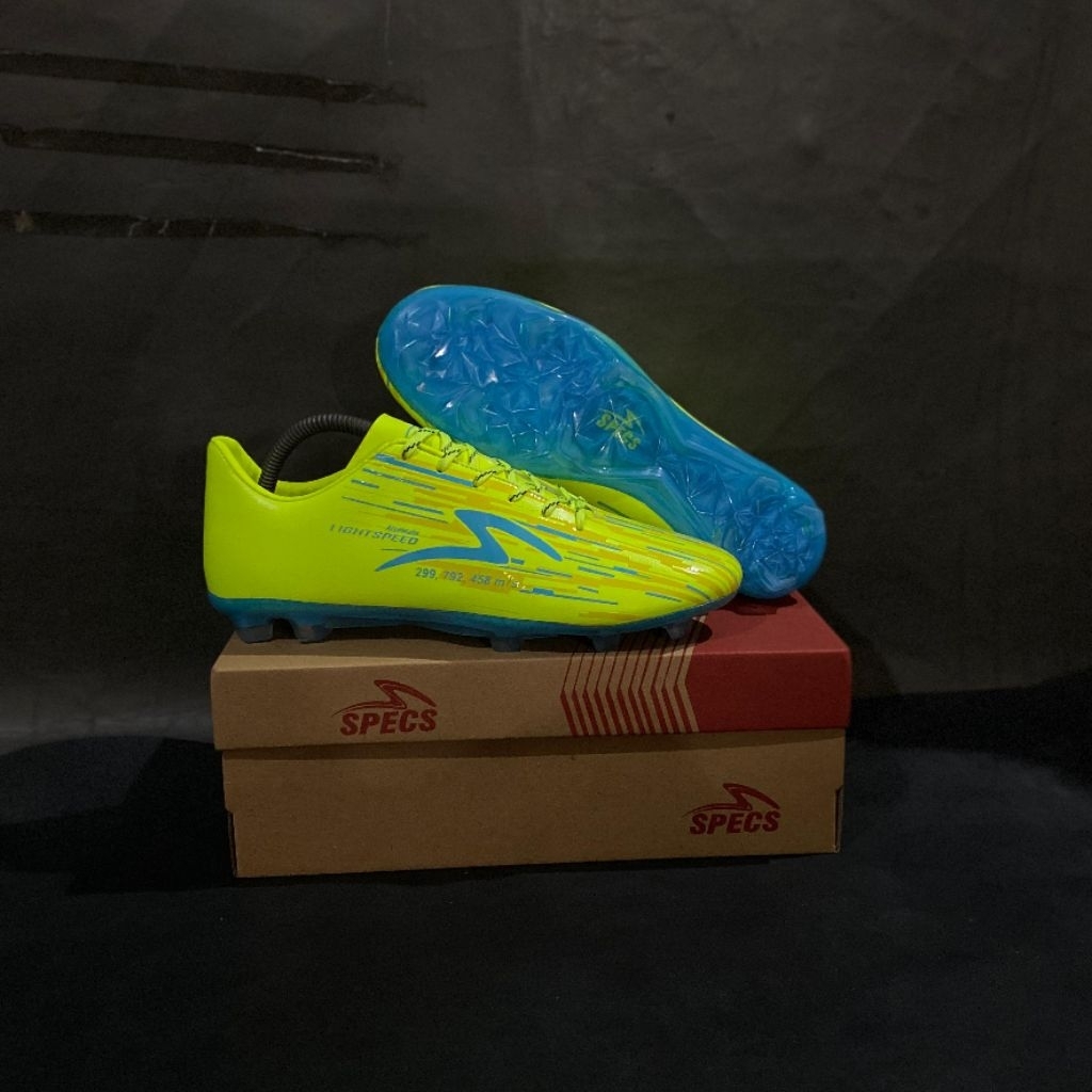 sepatu bola lightspeed reborn safety yellow