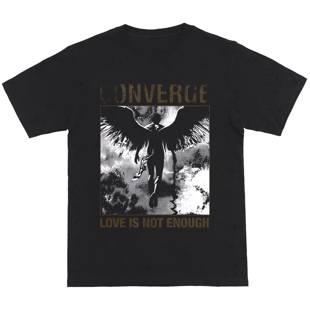 Kaos CONVERGE "love is not enough" T-shirt Band Merch