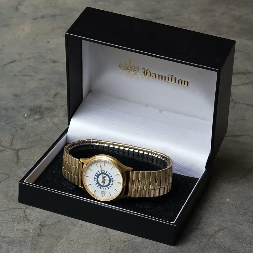 Jam tangan Vintage Hamilton UAW ( rare )