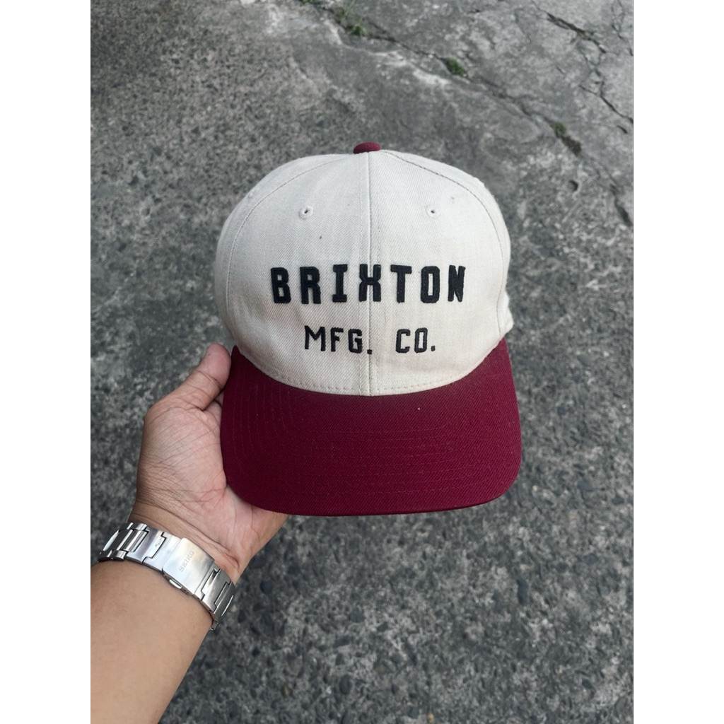 Cap Brixton Mfg.co Twotone