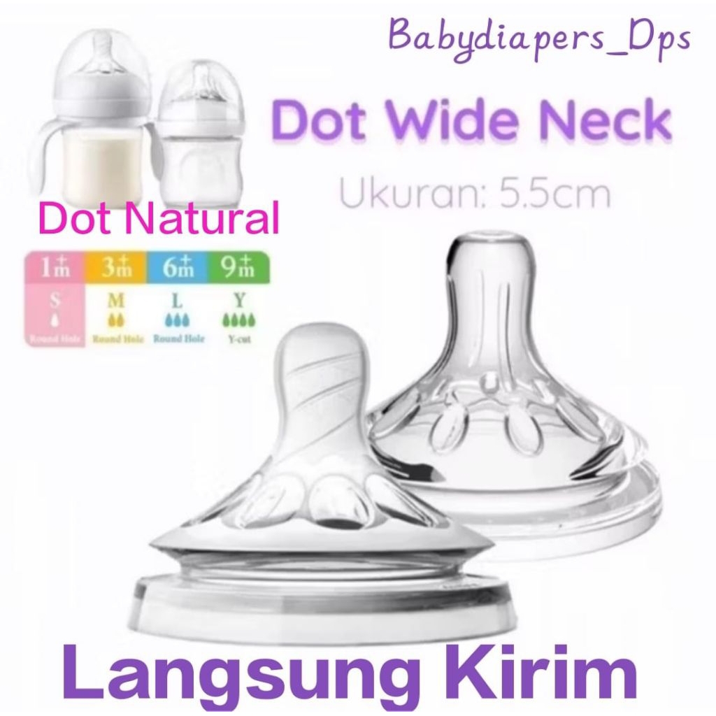 NIPPLE DOT NATURAL NIPPLE DOT CLASSIC Bpa Free