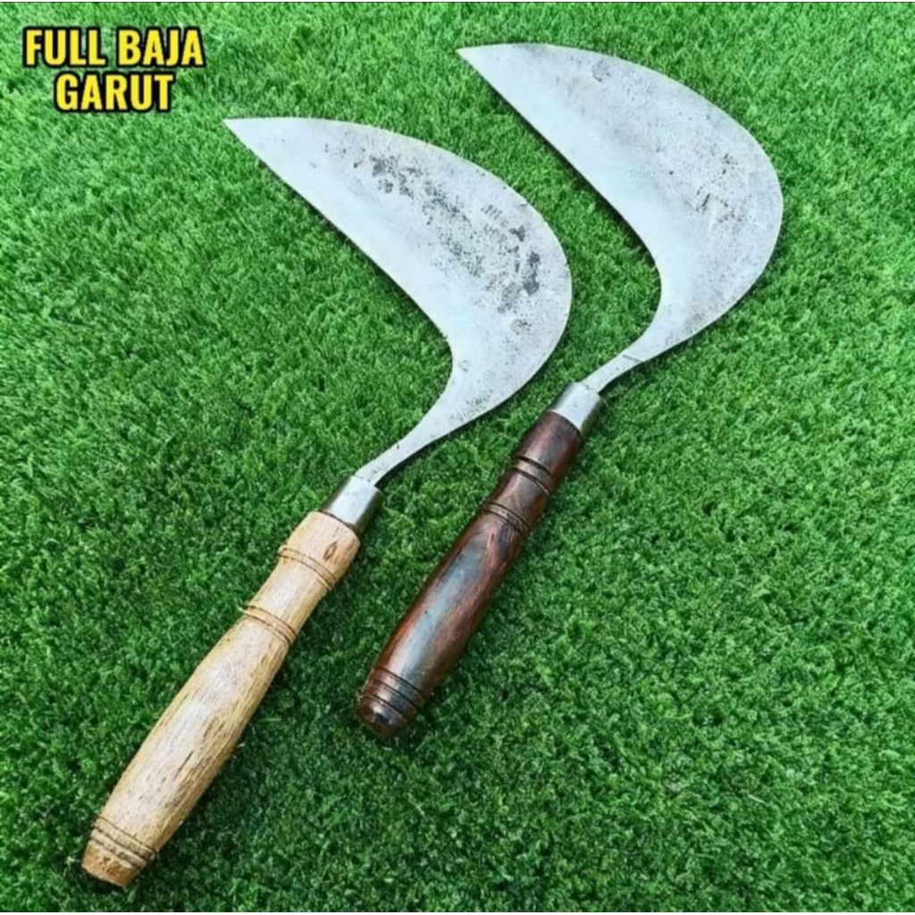 Arit rumput super tajam model bandungan anti gompal siap pakai