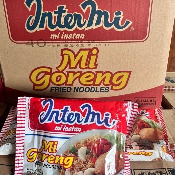 (1 DUS ISI 40 PCS) INTERMIE GORENG/INTERMIE PEDAS/MIX INTERMIE