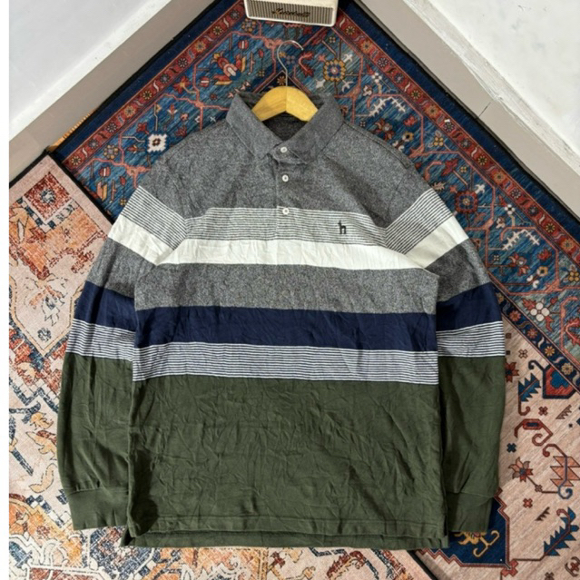 Polo Longsleeve Hazzys Stripe Second