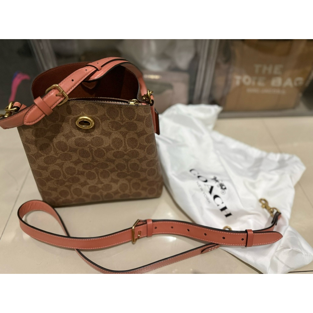 Tas COACH Willow Bucket Hobo Bag C3890