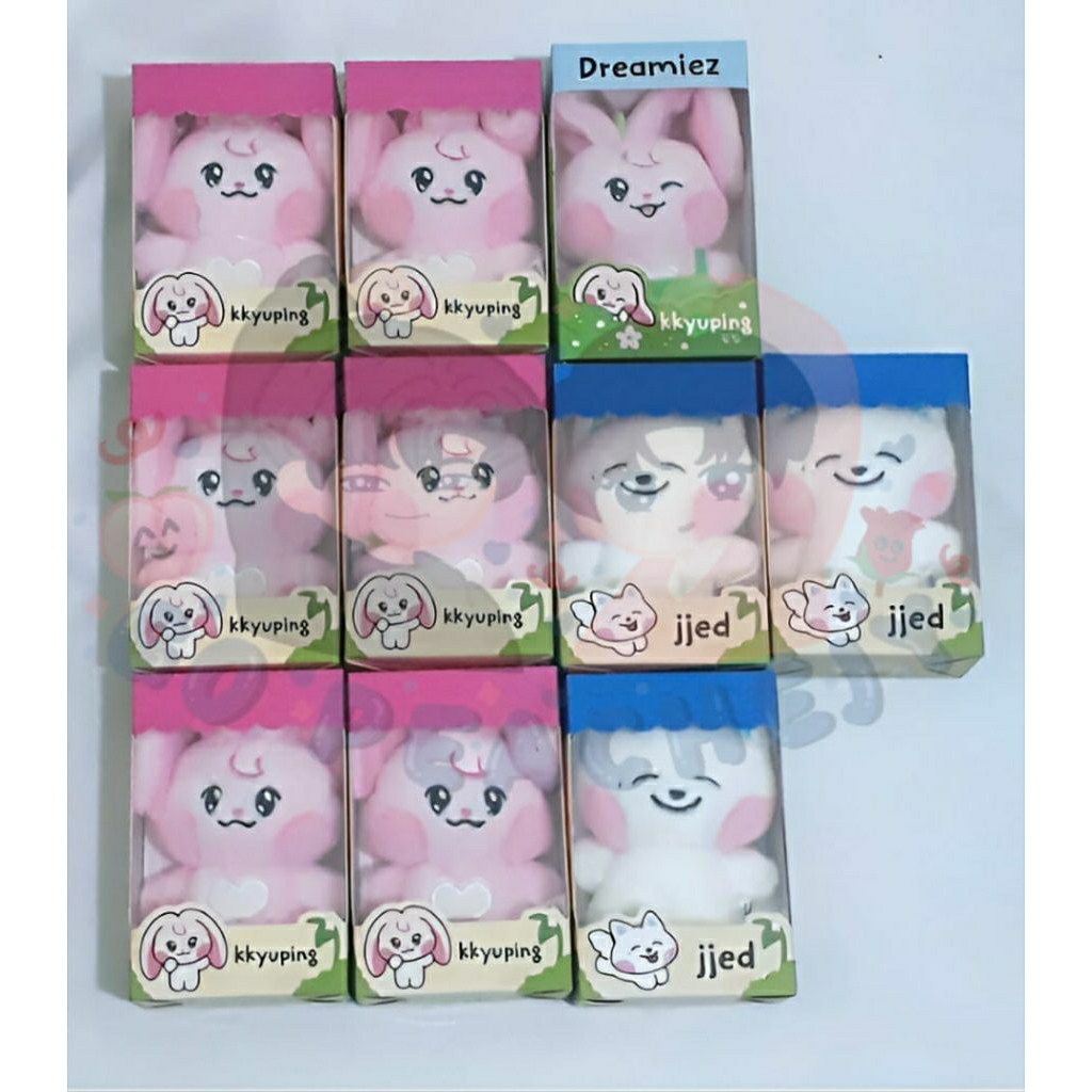 NCT Dream x Line Friends MD Popup Dreamiez Forest Plush Doll - Jaemin Kkyuping Jeno Jjed 10cm v1 v2