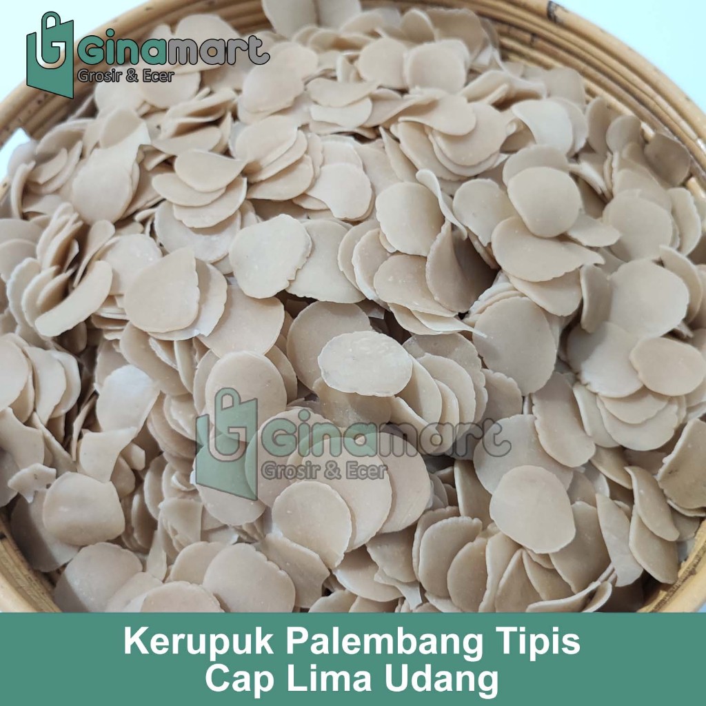 Murah Kerupuk Palembang ikan tenggiri Mentah 1kg kemplang ikan tenggiri Tipis