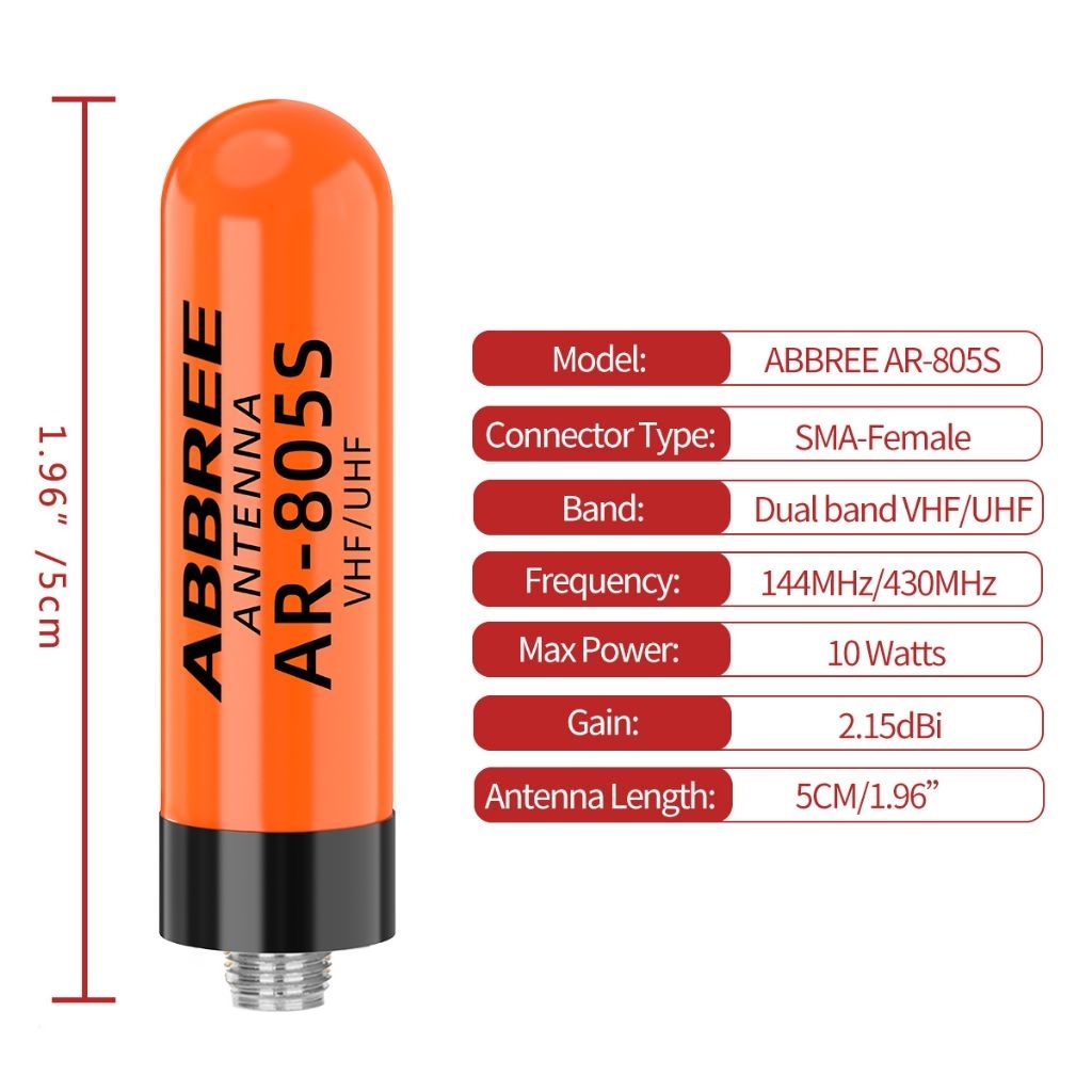 Antena OEM Abbree AR-HS805S UV Polos non brand