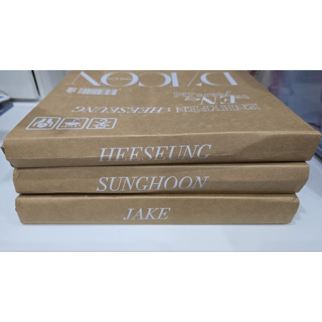 PHOTOBOOK ONLY DICON COVER HEESEUNG JAKE SUNGHOON