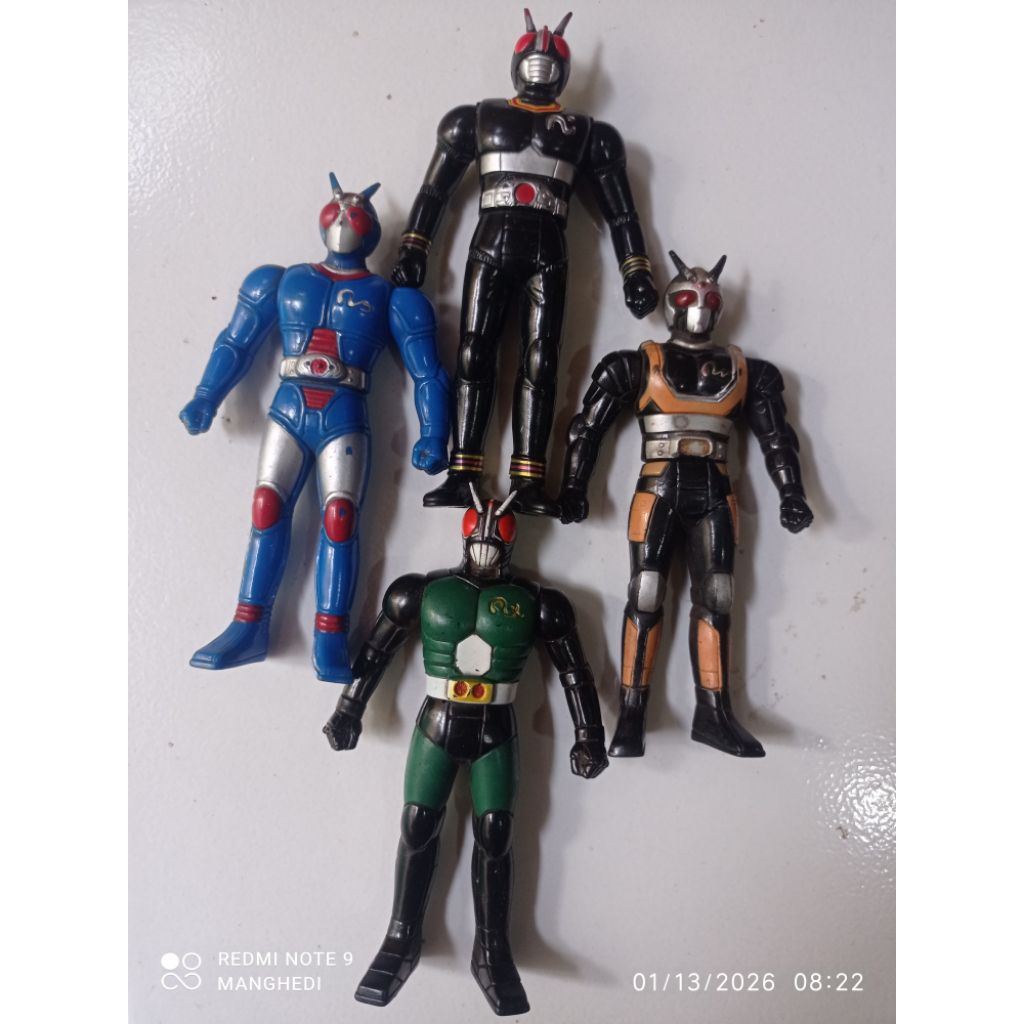 Action Figure Set Kamen Rider Black