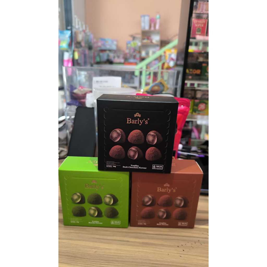 1 Box Barly's Coklat Truffle 50 Gram