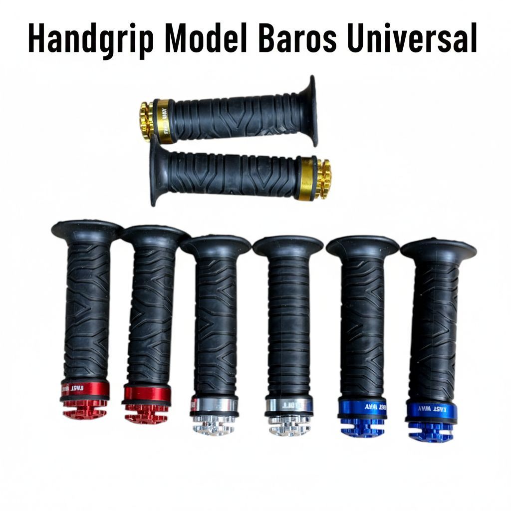 Handgrip Model Baros Universal Handfat Motor Variasi NMAX PCX VARIO BEAT SCOOPY NINJA R15 - Hand Gri