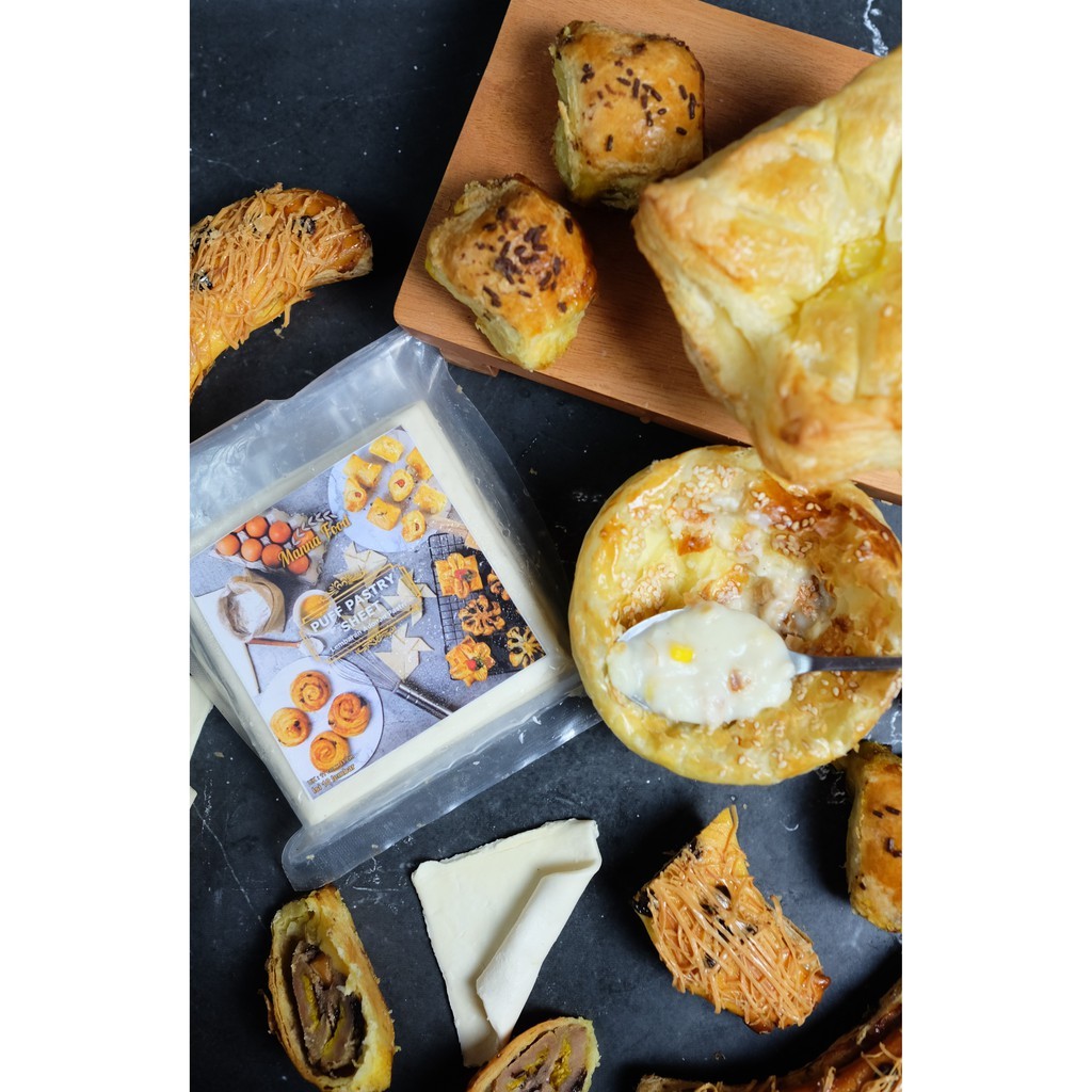 Manna Food Puff Pastry Square / Kulit Pastry Zuppa /Kulit Zuppa Sup