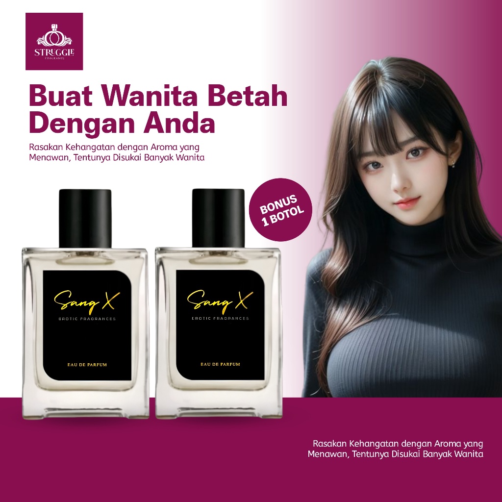 BELI 1 GRATIS 1 Parfum SANG-X Parfum Pria Wangi Tahan Lama Exotic Fragrances Eau de Parfume 35ml