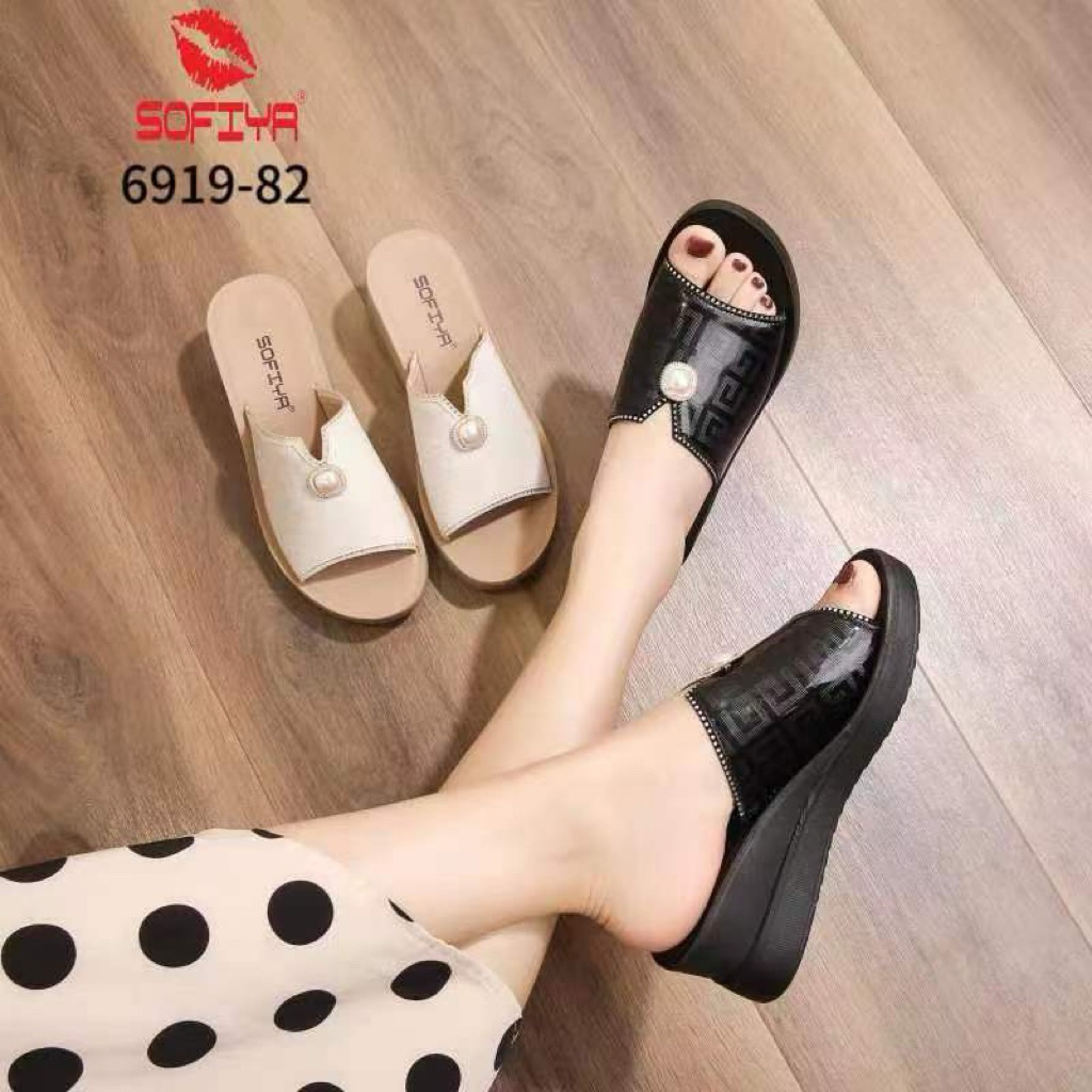 SOFIYA - 6910-82 - SANDAL WEDGES SOFIYA WANITA - SANDAL SOFIYA ORIGINAL