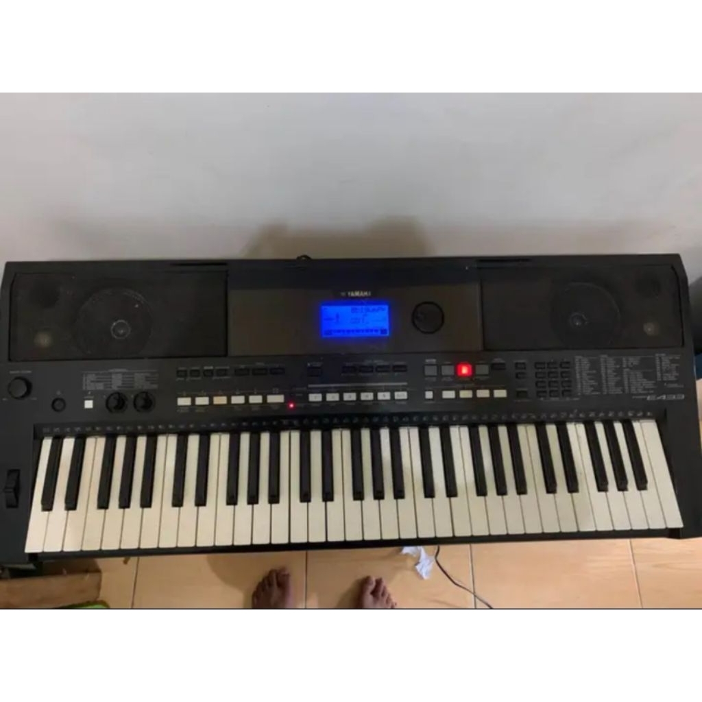 Keyboard Piano Yamaha PSR E433 Mulus Normal Like New (Second/Seken)