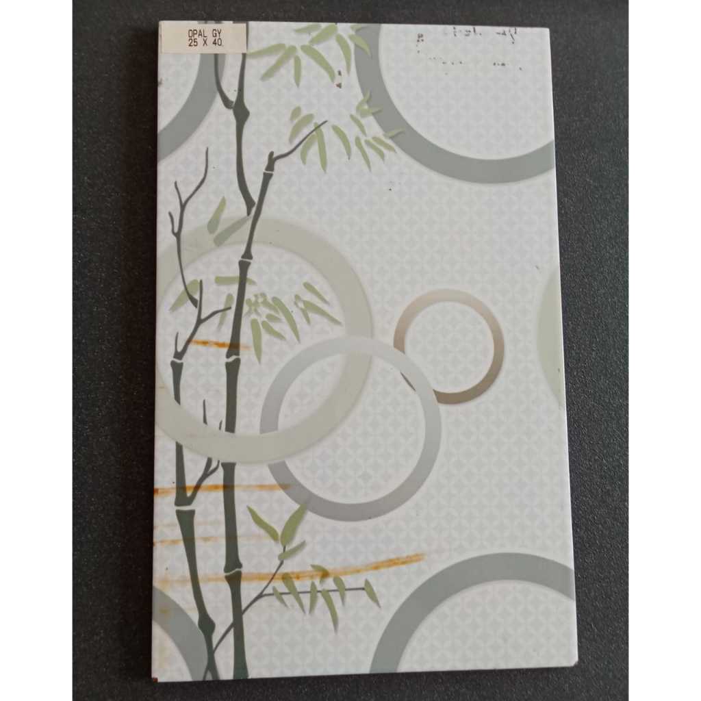 Keramik Dinding Halus 25x40 UNO Opal GY
