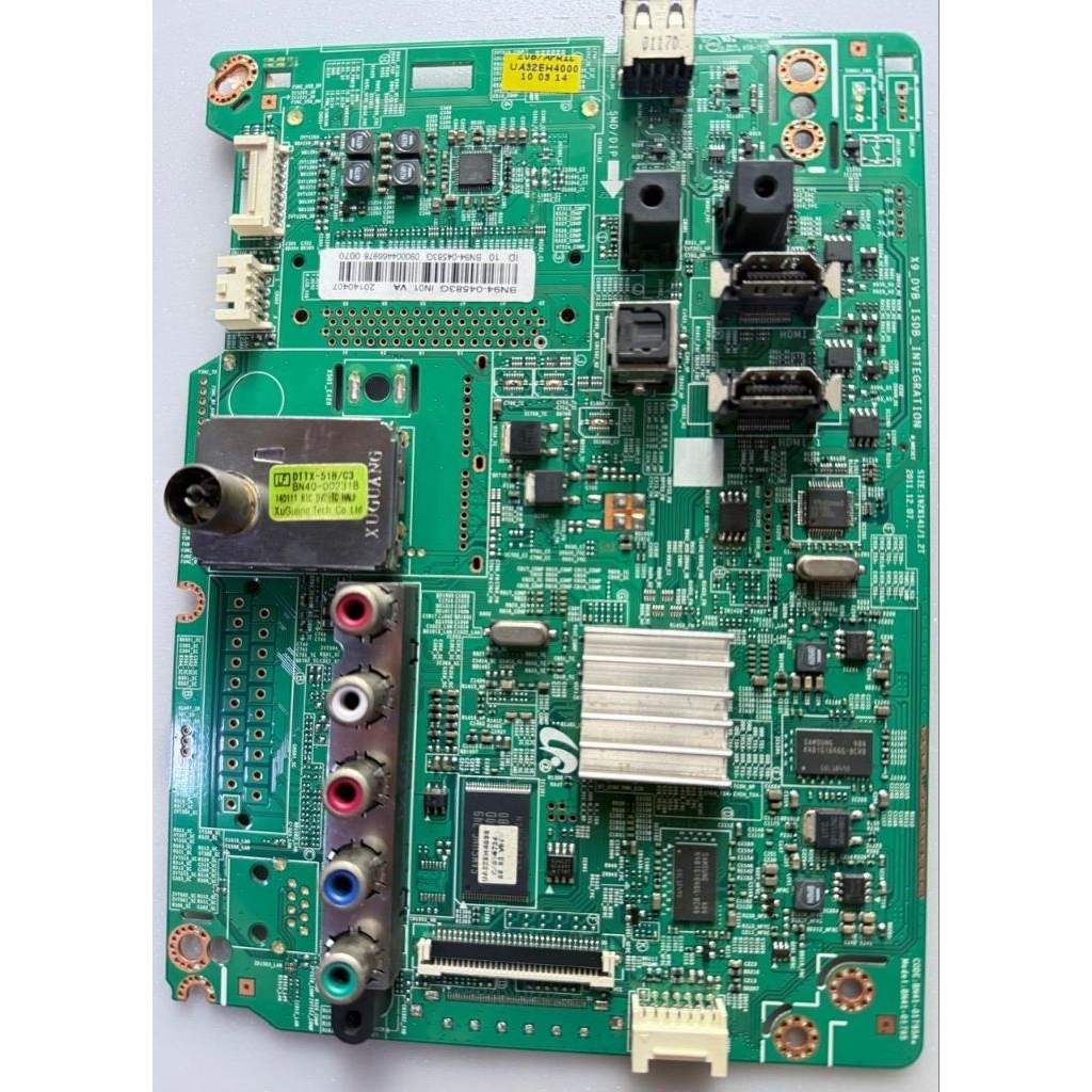 MB TV SAMSUNG 32EH4000 MAINBOARD TV SAMSUNG 32EH4000