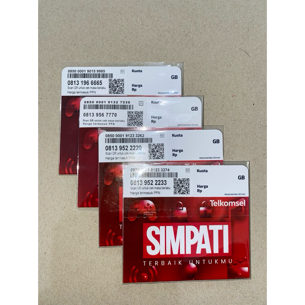 Nocan Telkomsel 3Gb 11 Digit 4G&5G Nasional