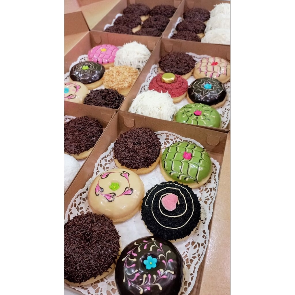 Mini Mix Donat Kentang Premium (isi 6)