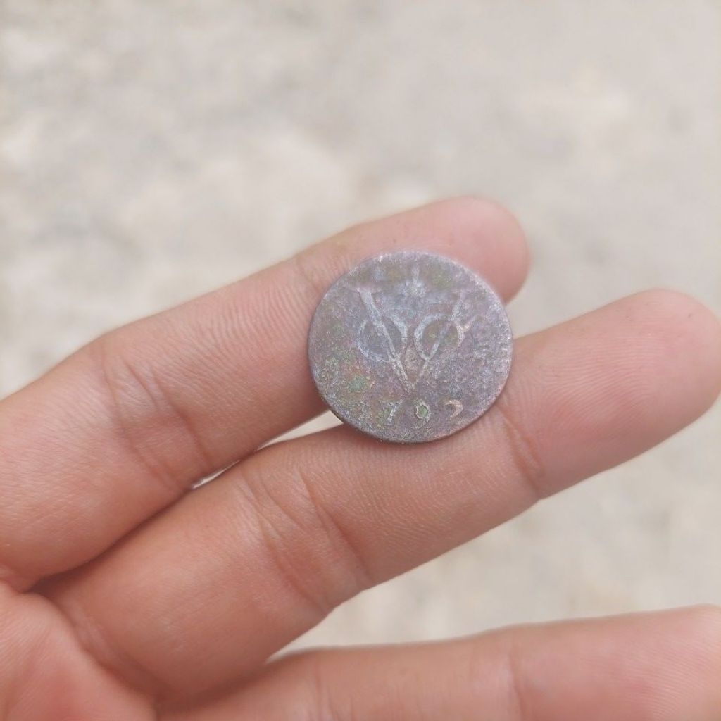 Koin kuno voc gelderland 1792. fine vf