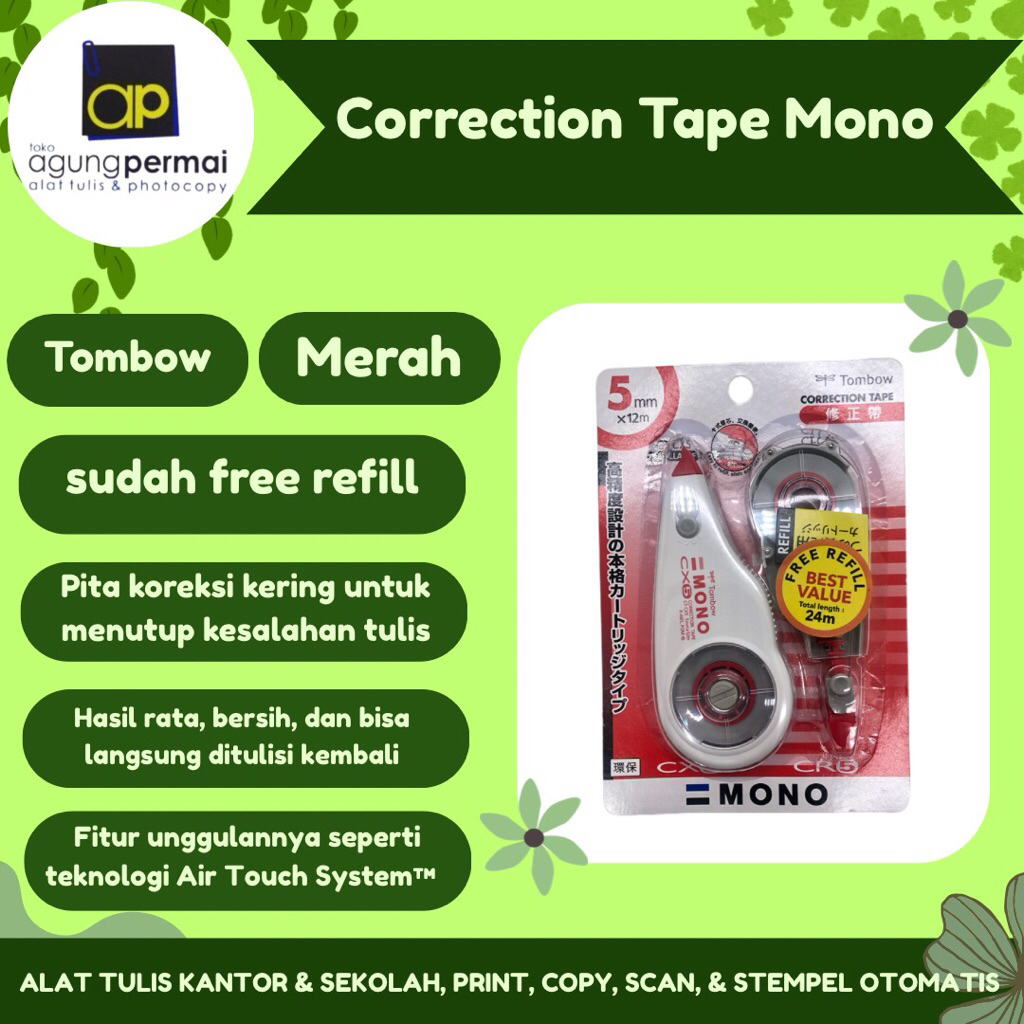 Correction Tape Tombow MONO CT-CX