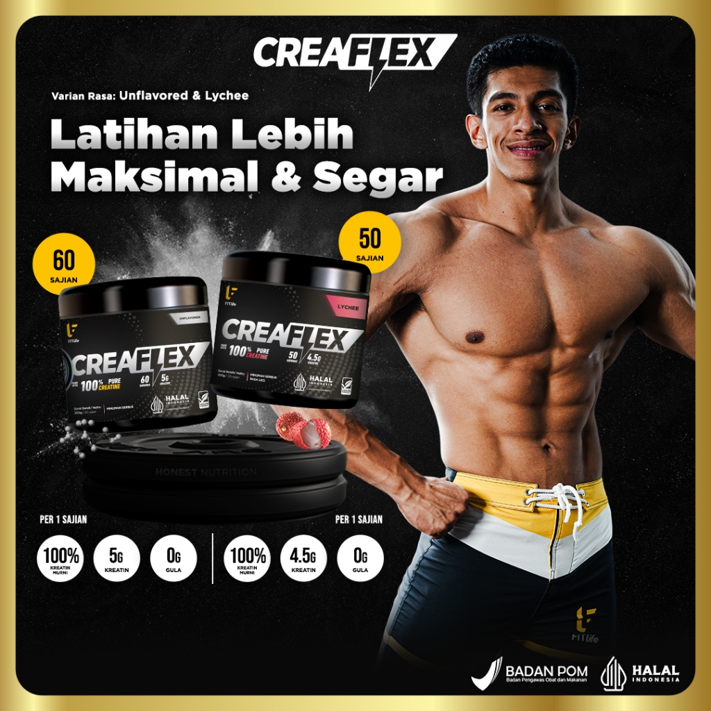 FITlife CreaFLEX Pure Creatine Monohydrate