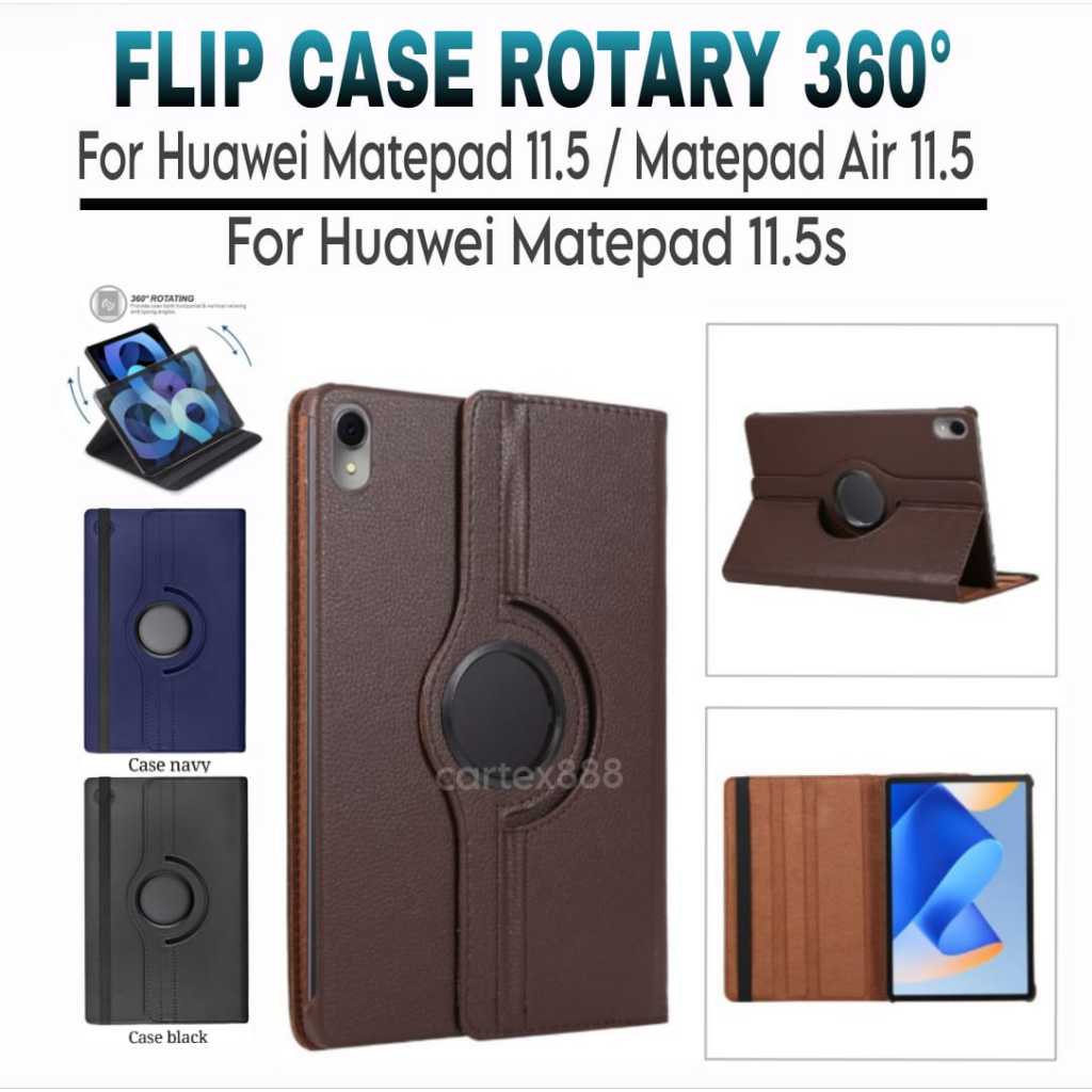 Case Rotary Huawei Matepad 11.5 S 2023 2024 / case huawei matepad 11.5 s / case tab huawei matepad 1