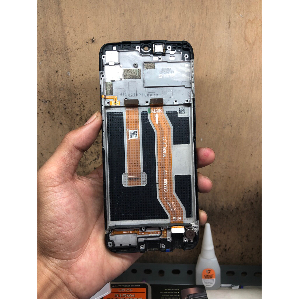LCD REALME C25 Original copotan