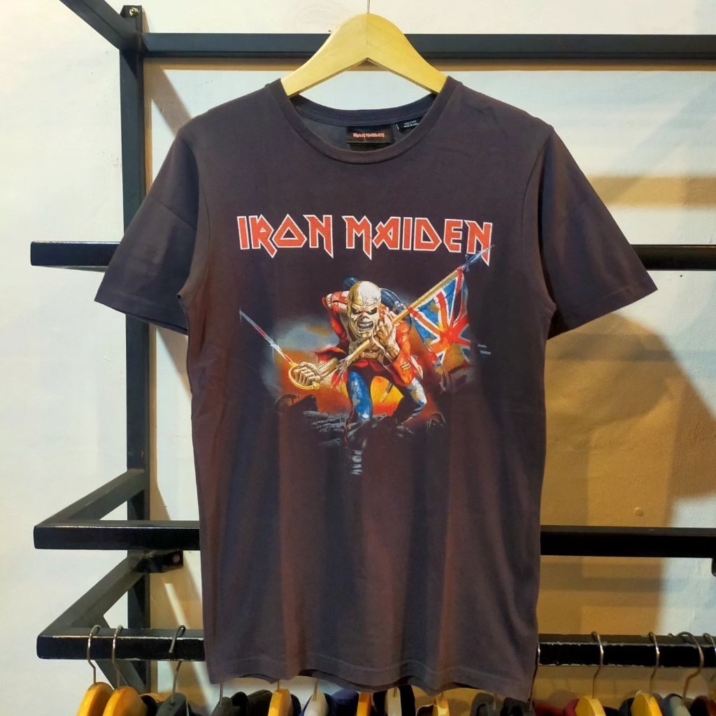 Kaos Vtg Band Iron Maiden Original