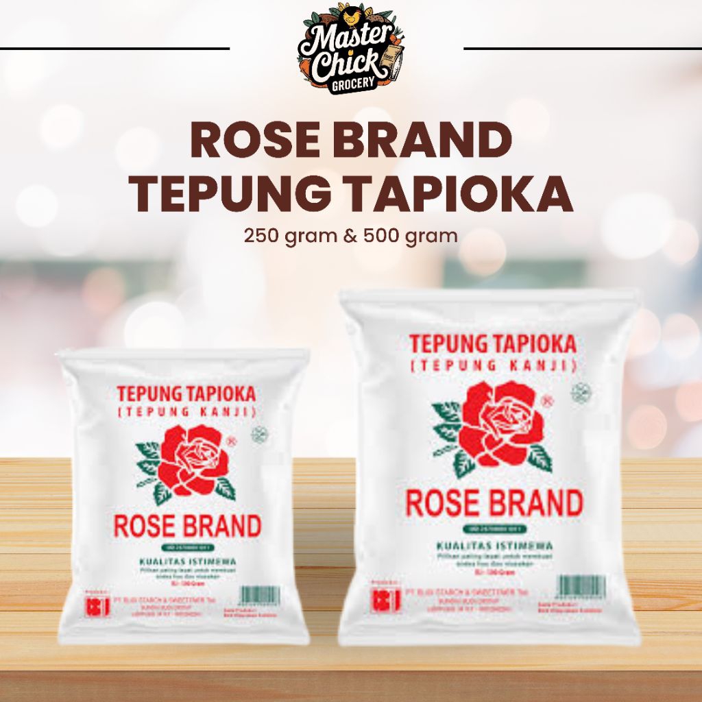 Rose Brand Tepung Tapioka - 250gr & 500gr