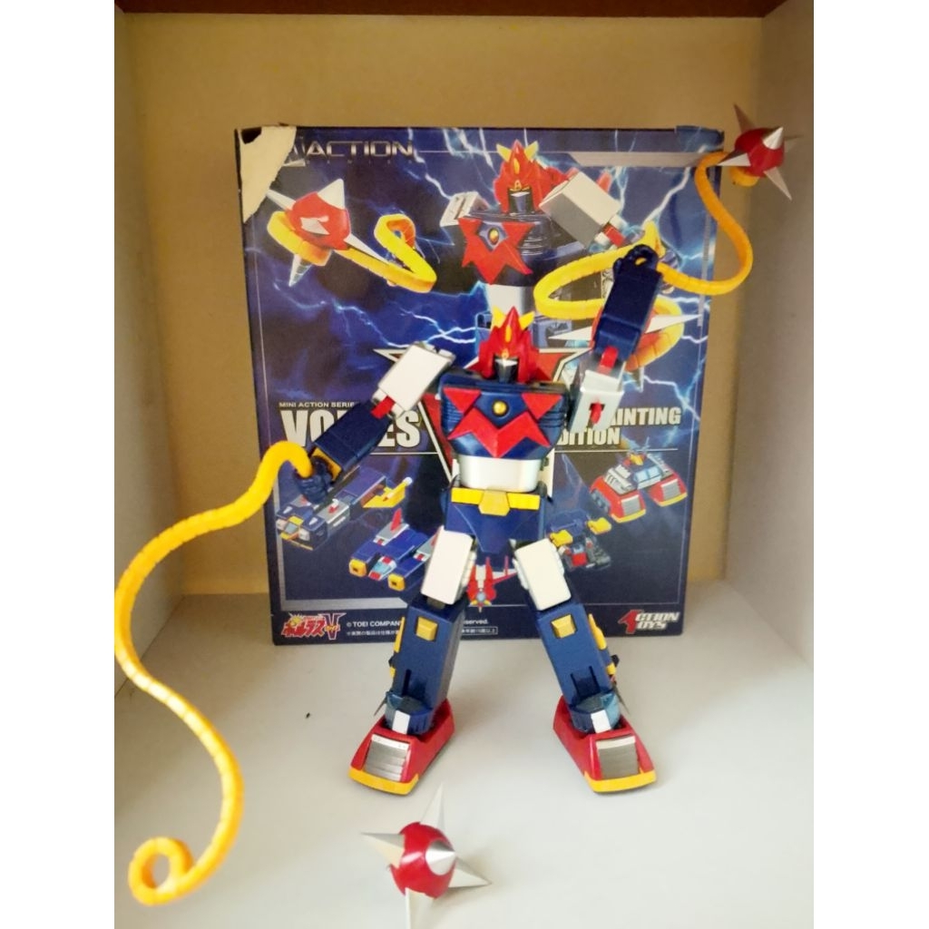 Original Bandai Action Toys Voltes V Full Painting Edition
