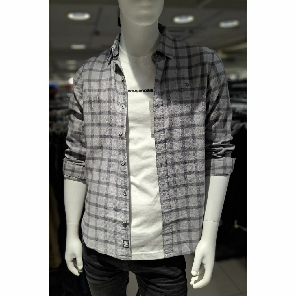 BOMBBOOGIE Kemeja Bombboogie 100% Original Model Terbaru