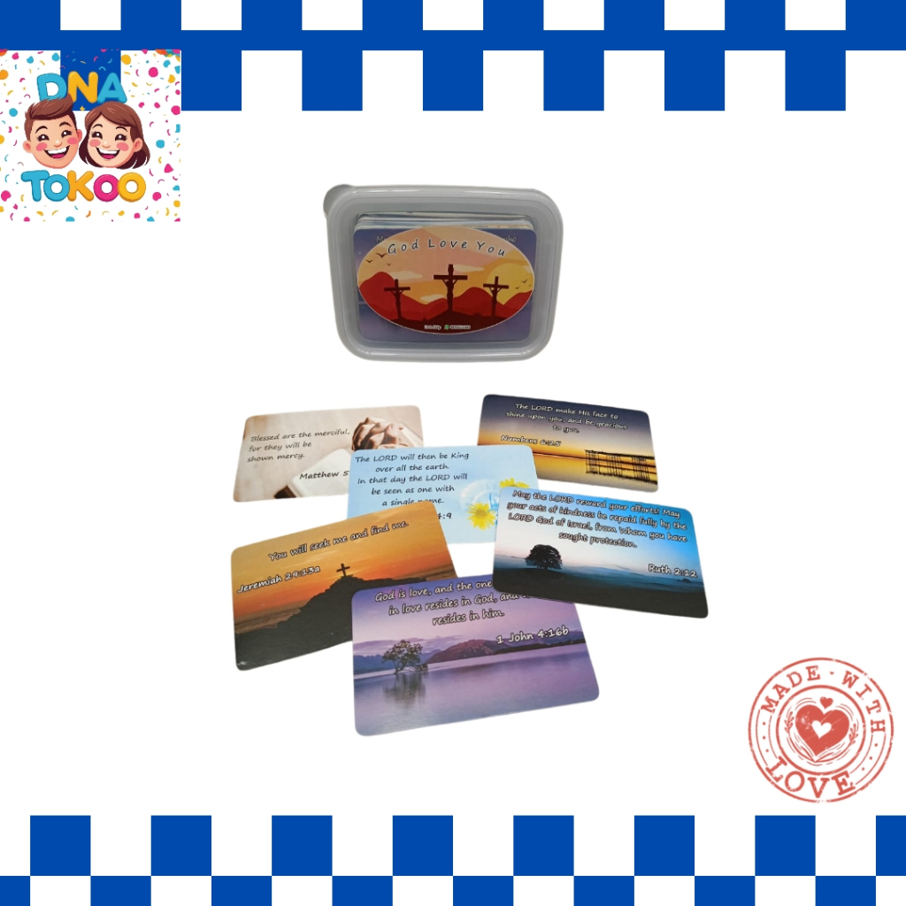 100 Kartu Ayat Alkitab (English Version)