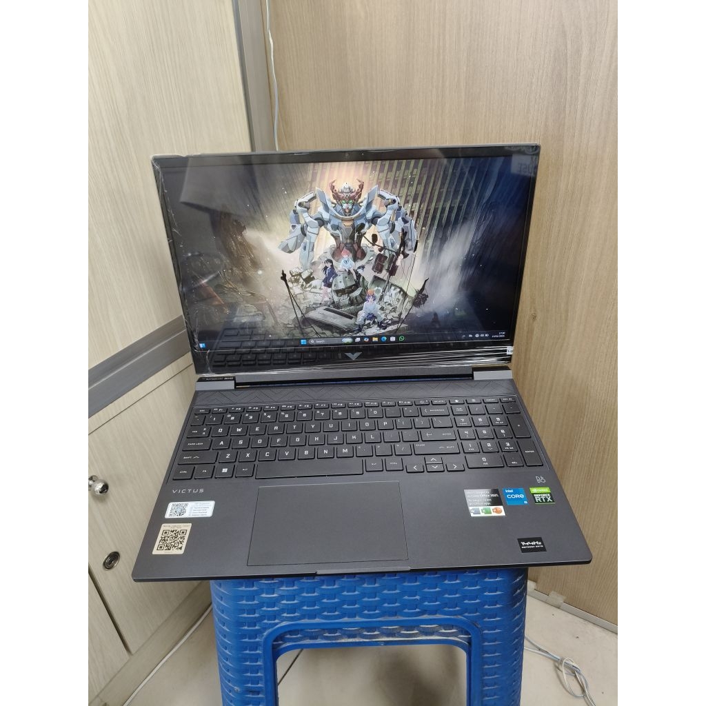 LAPTOP HP VICTUS CORE I5-12450H RAM 16 GB SSD 512 NVDIA RTX 3050 4 GB